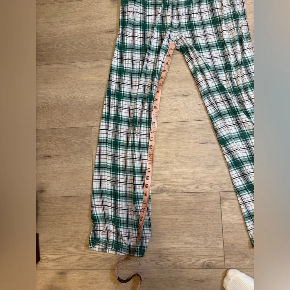 Little Sleepies‎ Mens Holiday Christmas Plaid Pajama Set Medium